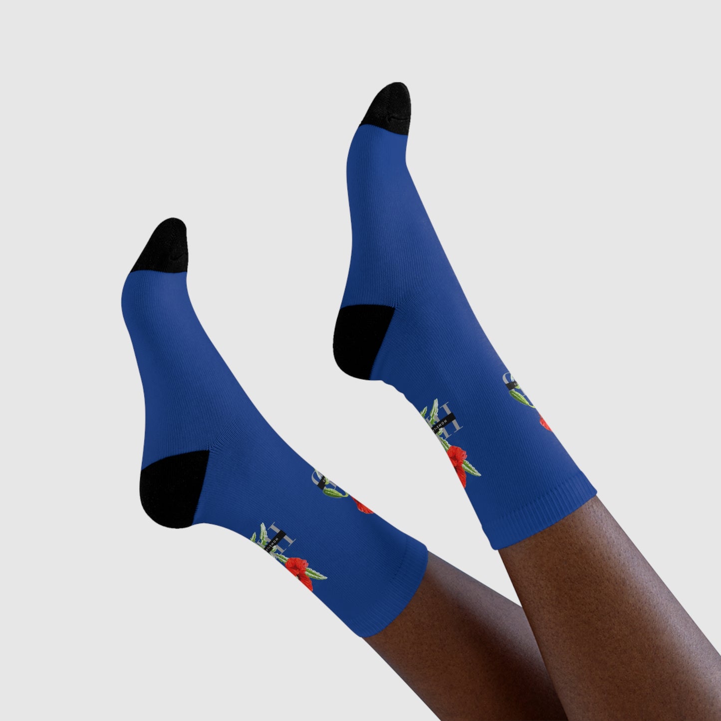 HLB Luxe Rose Crew Socks