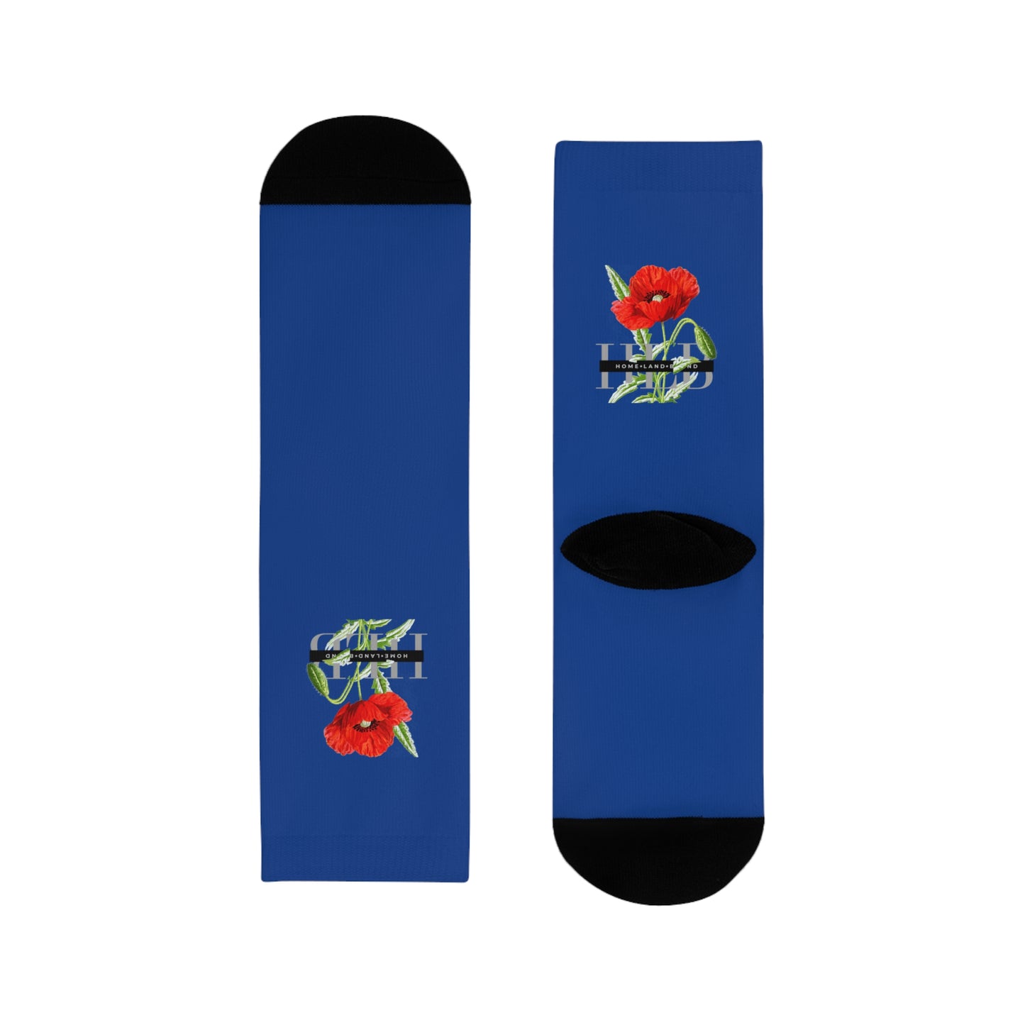 HLB Luxe Rose Crew Socks