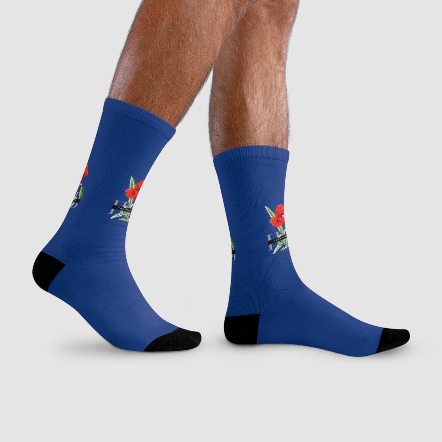 HLB Luxe Rose Crew Socks