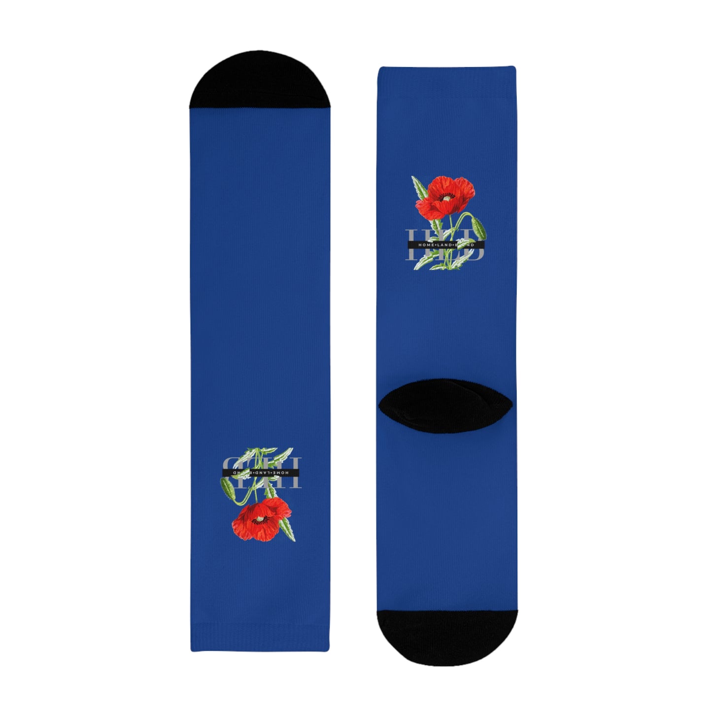 HLB Luxe Rose Crew Socks