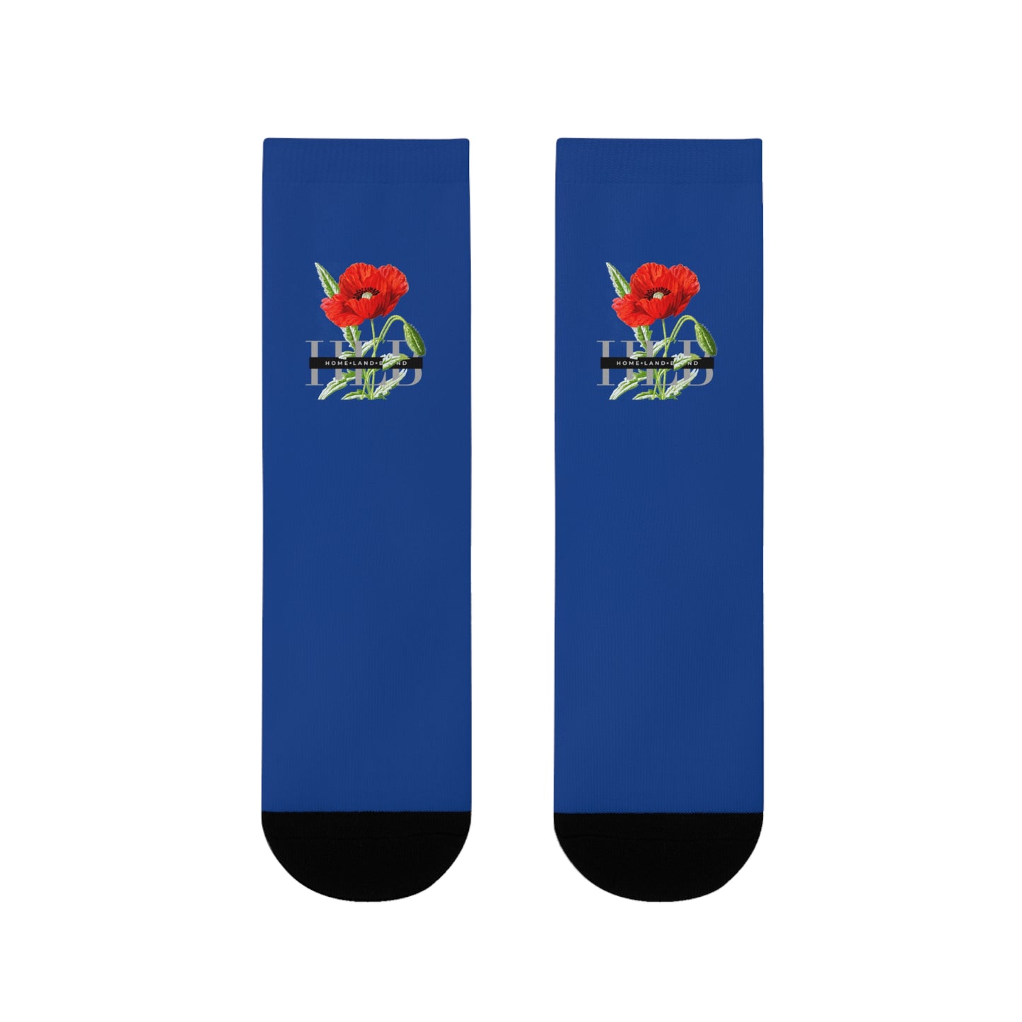 HLB Luxe Rose Crew Socks