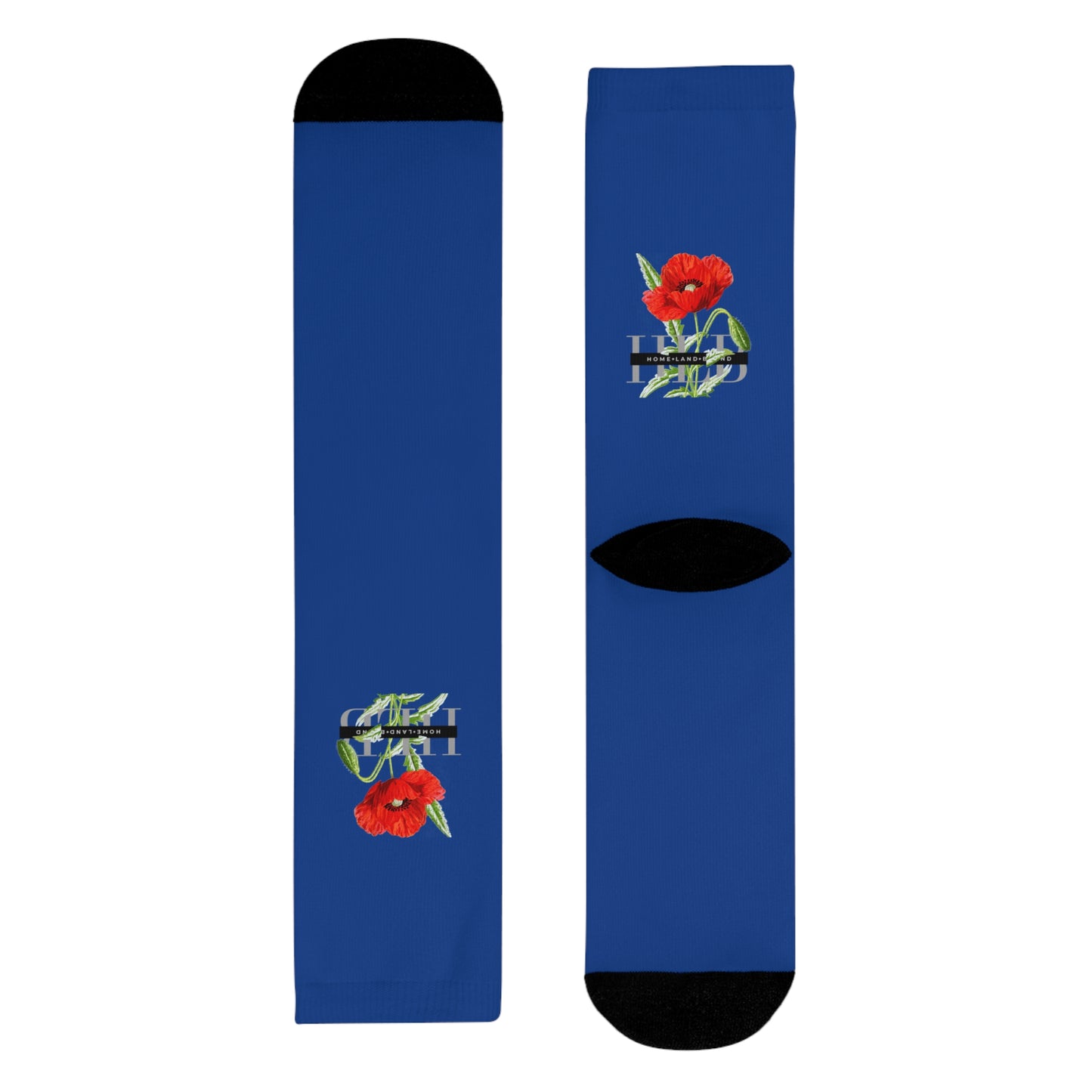 HLB Luxe Rose Crew Socks