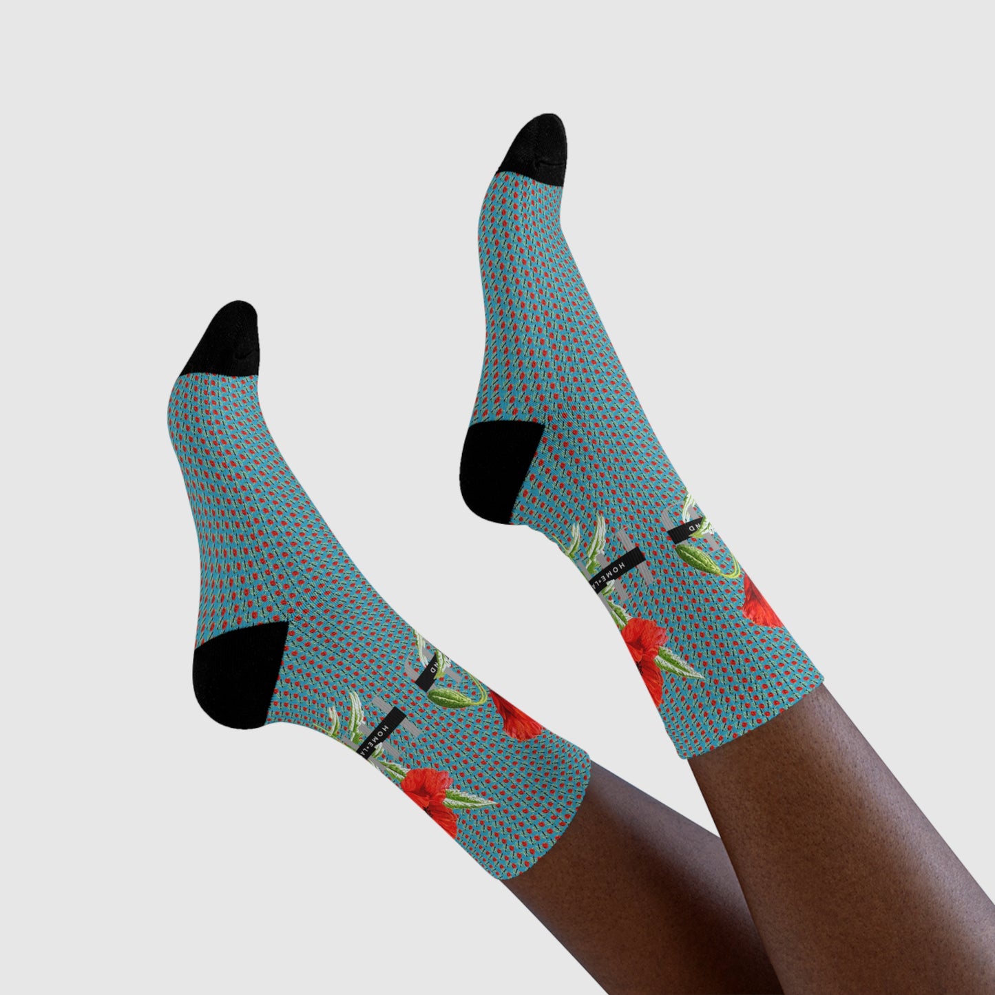 HLB Tiffany Rose Luxe Crew Socks (LE)