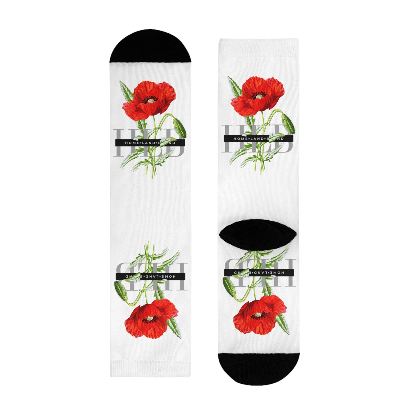 HLB Luxe Rose Crew Socks (LE)