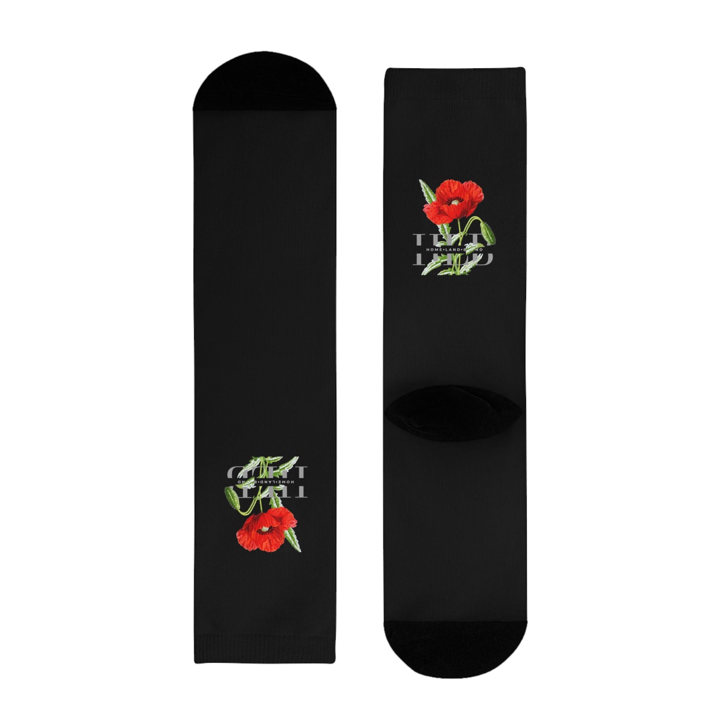 HLB EazII Rose Crew Socks