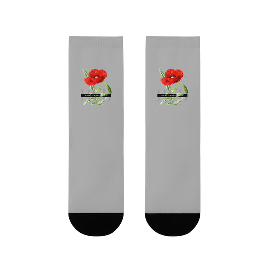 HLB EazII Rose Crew Socks