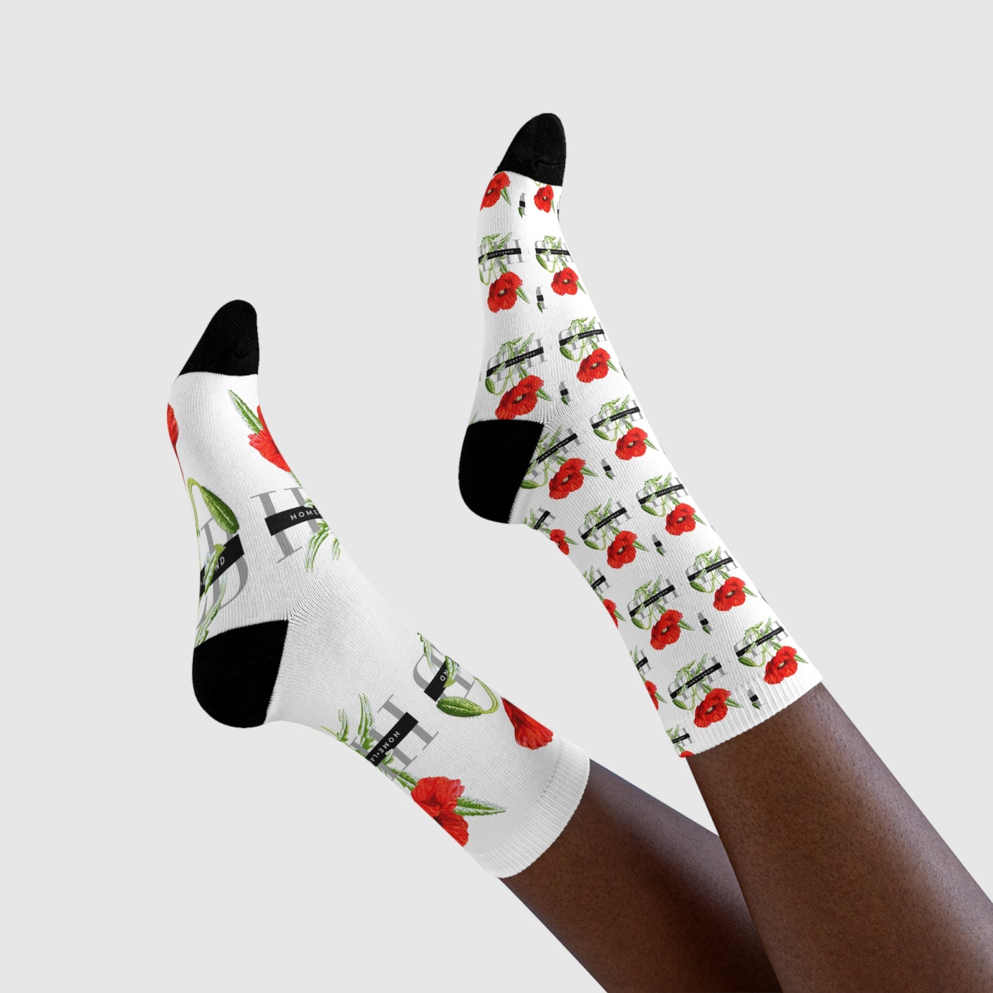 HLB Luxe Rose Crew Socks (LE)