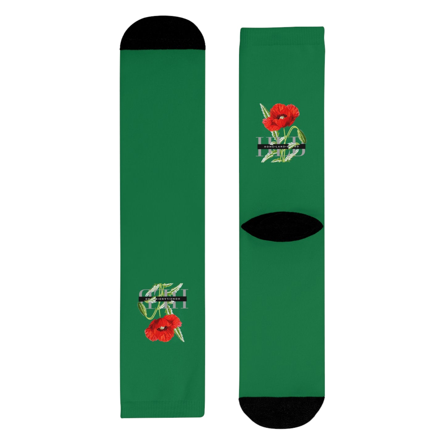 HLB EazII Rose Crew Socks