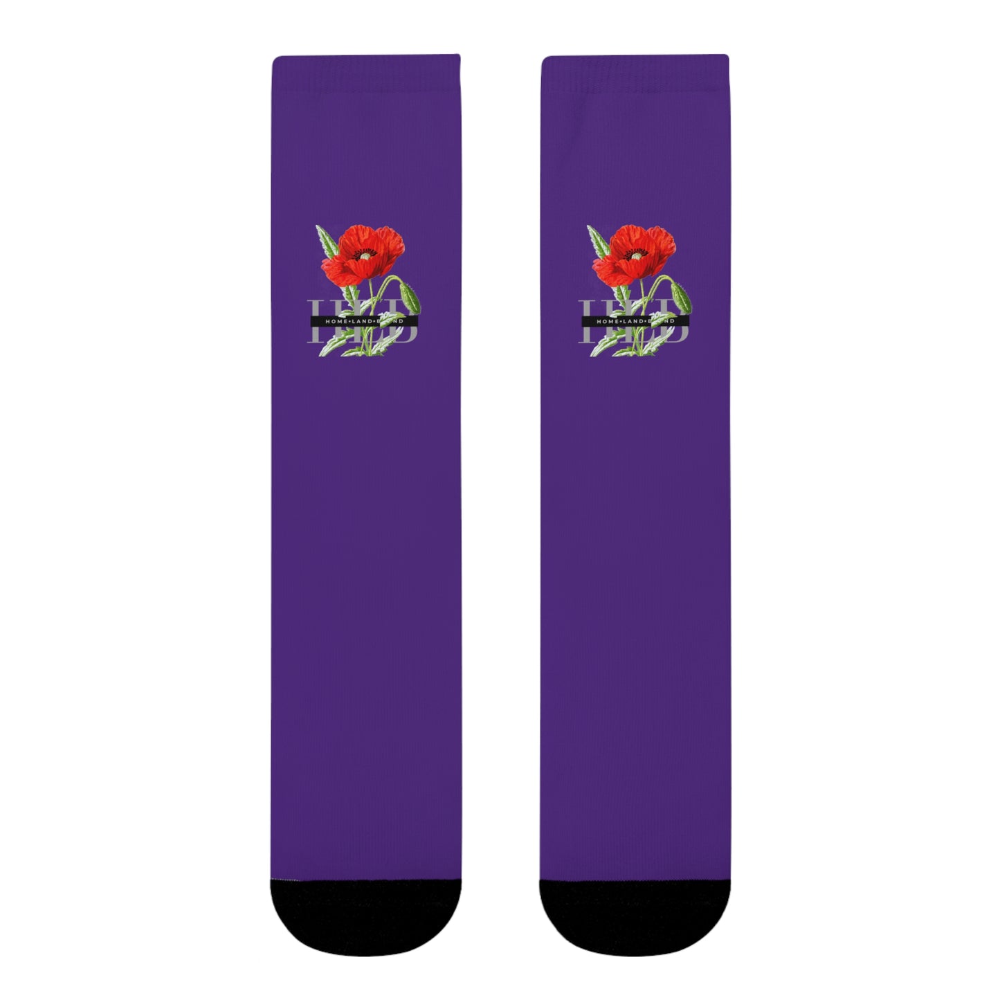 HLB EazII Rose Crew Socks
