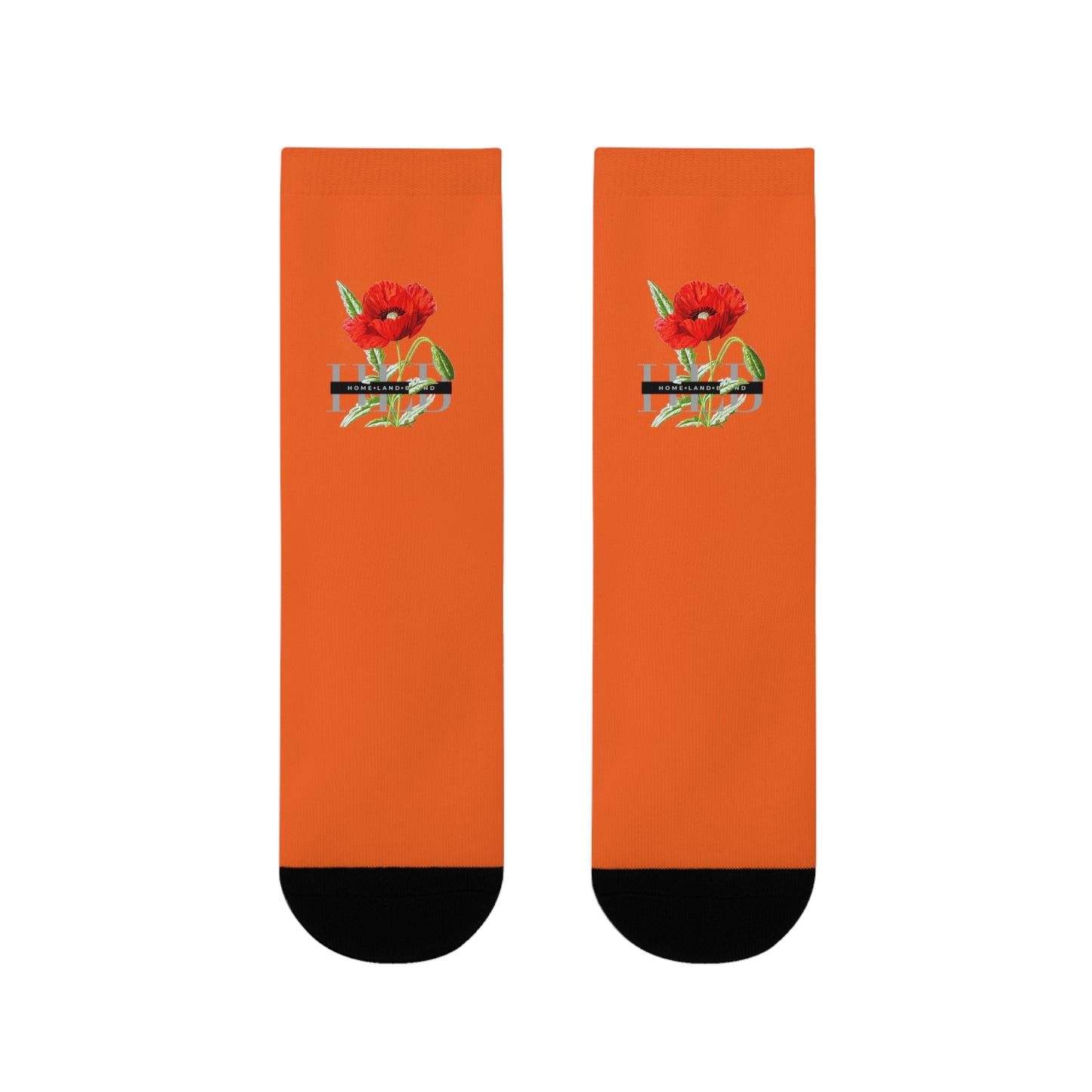 HLB EazII Rose Crew Socks