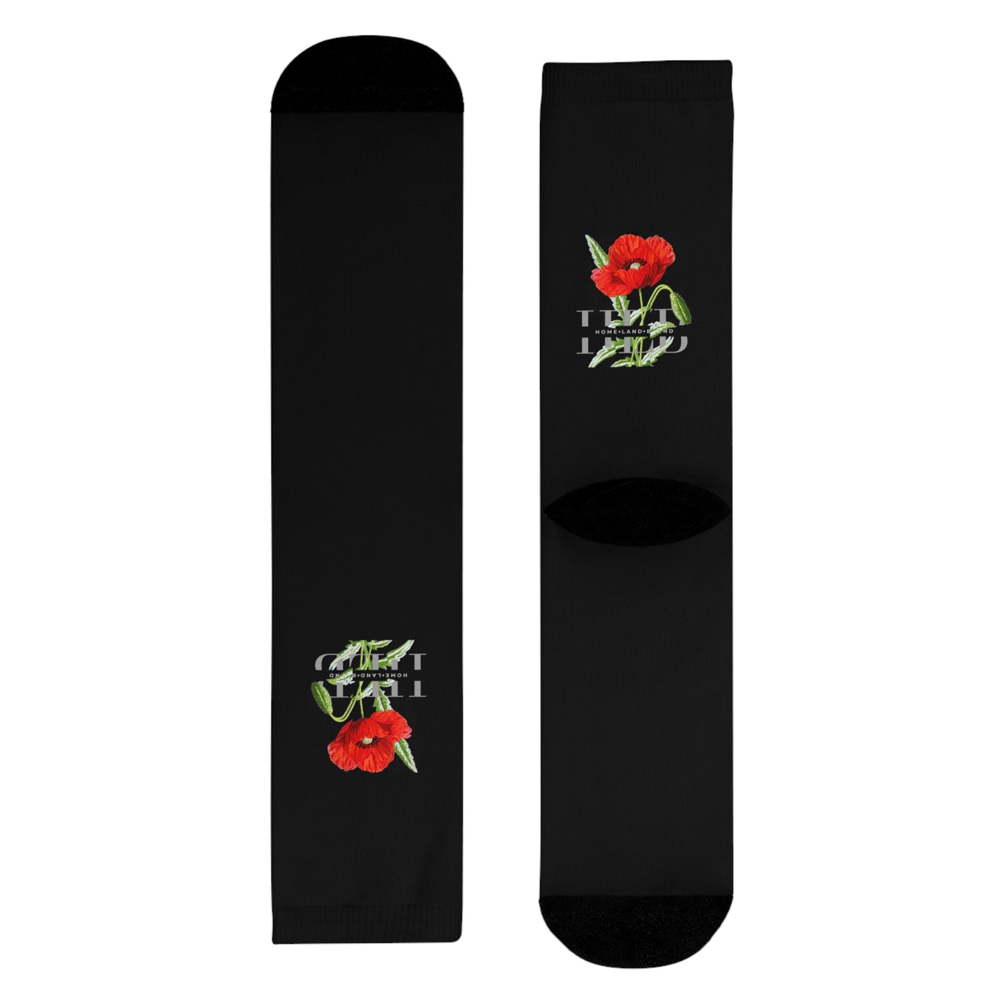 HLB EazII Rose Crew Socks