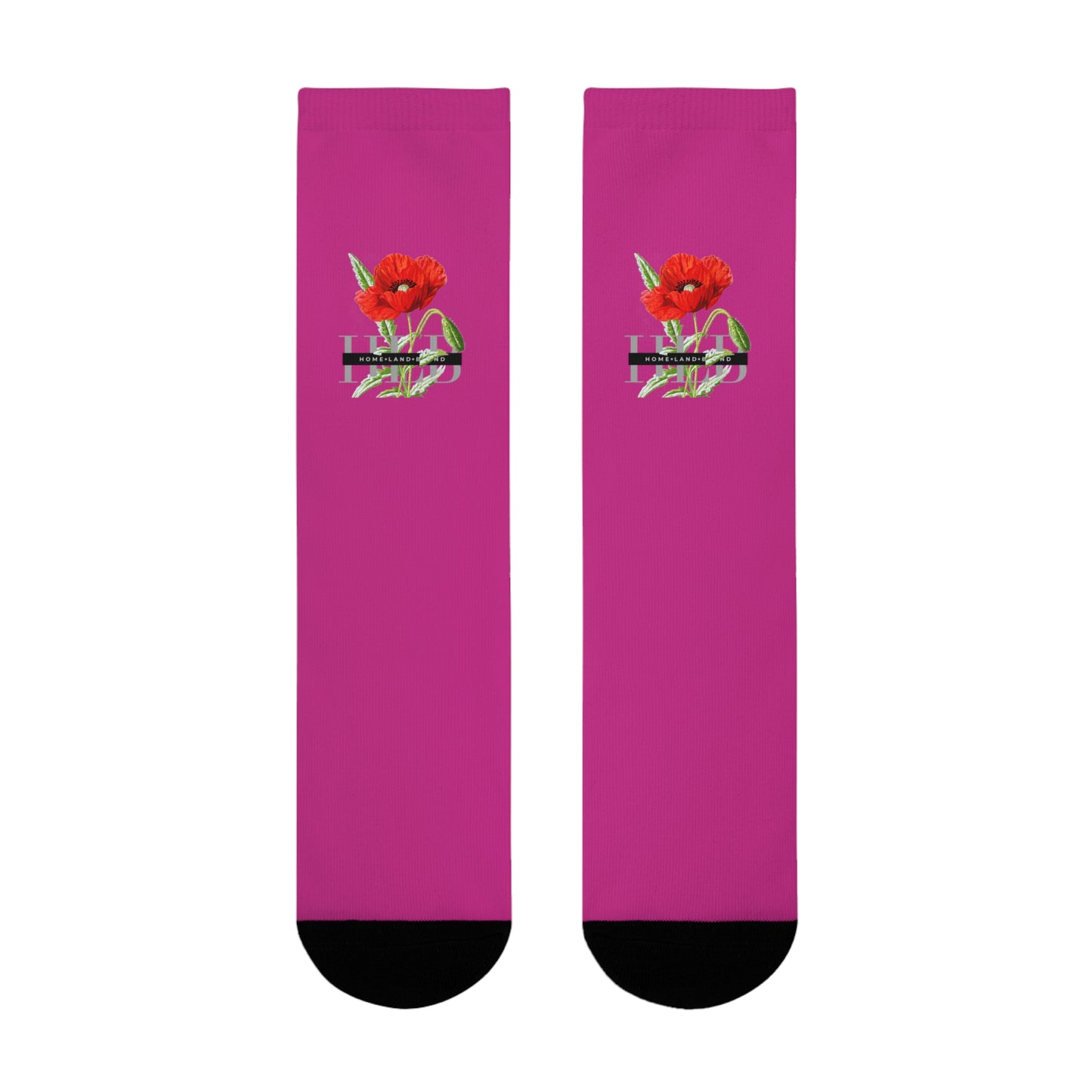 HLB EazII Rose Crew Socks