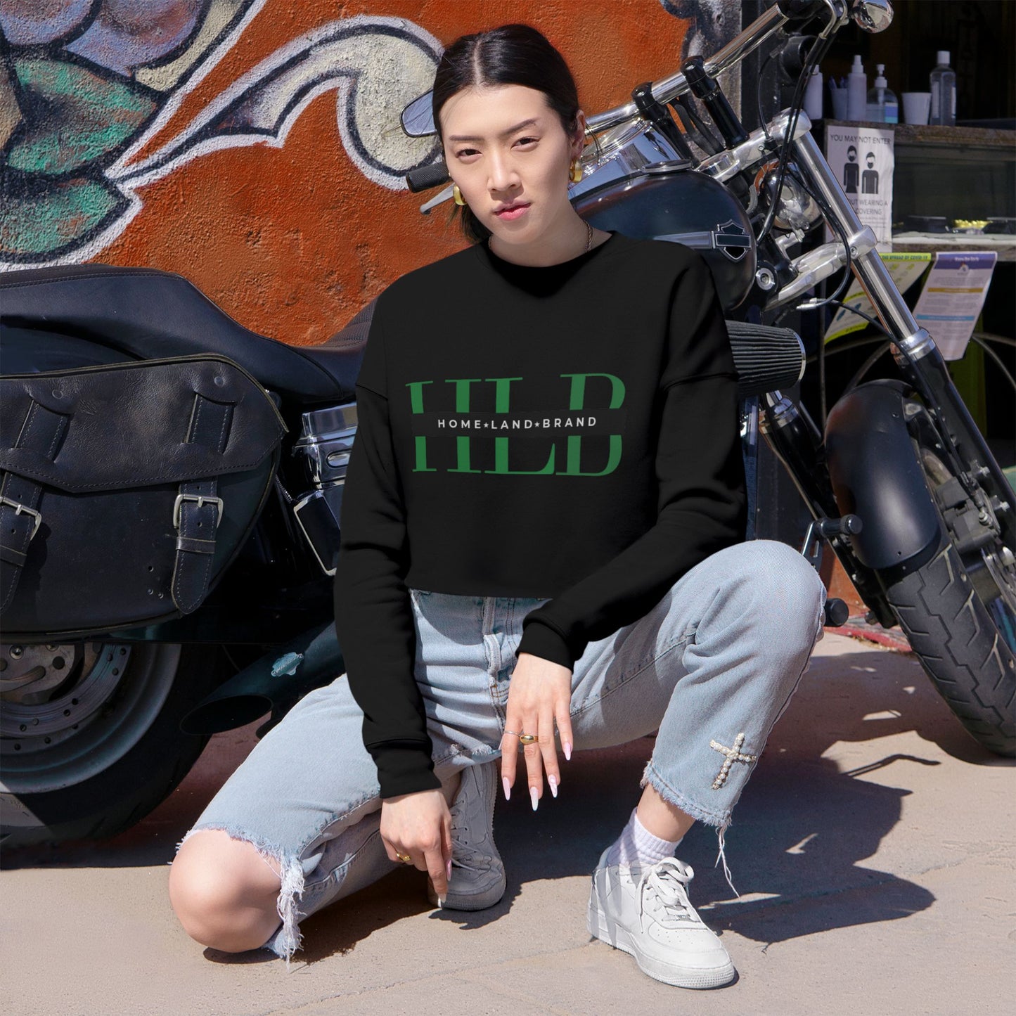 HLB Cropped Sweatshirt
