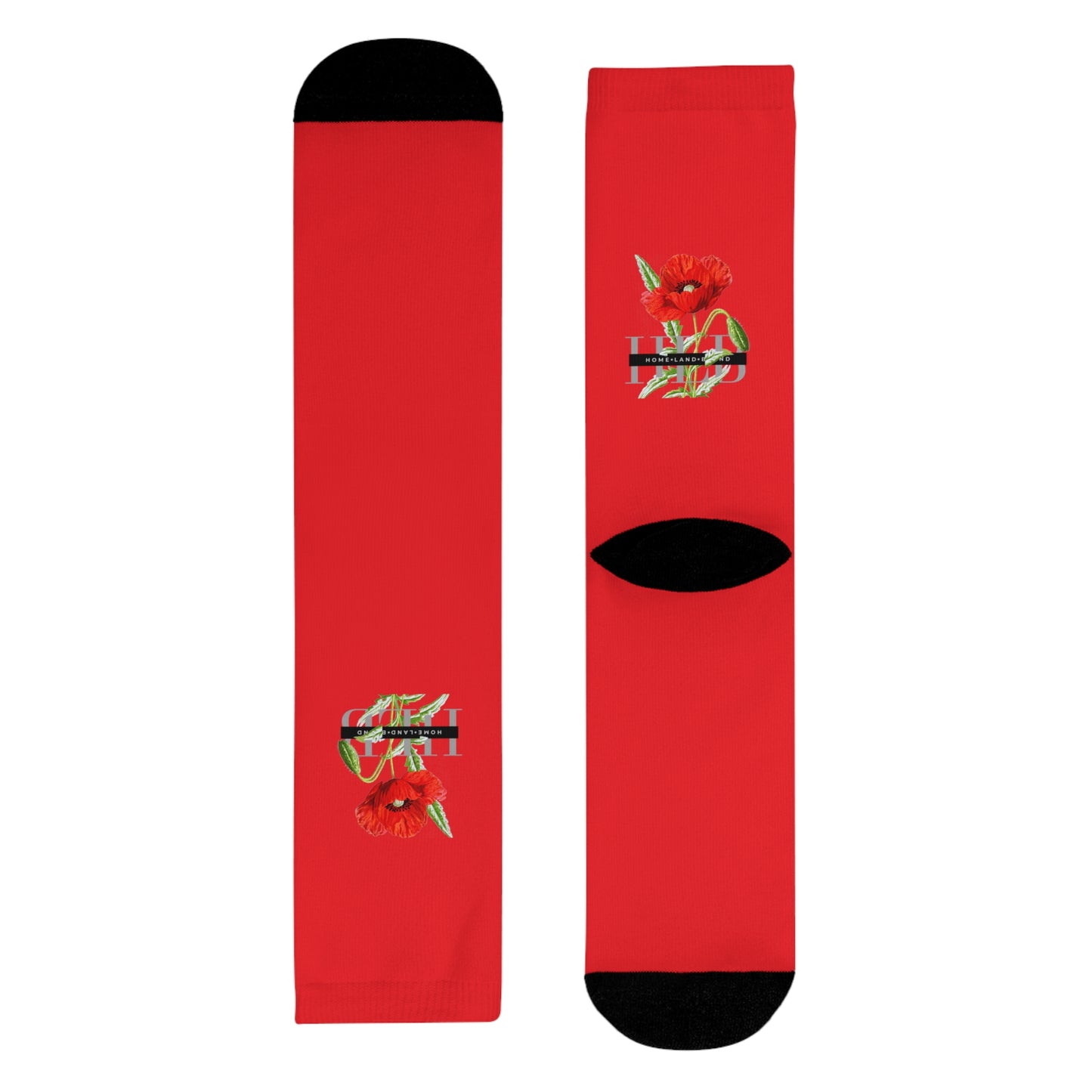 HLB EazII Rose Crew Socks