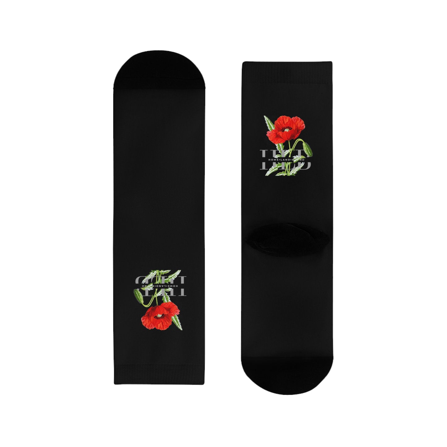 HLB EazII Rose Crew Socks