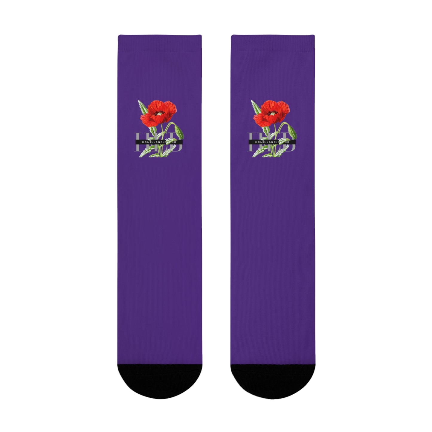 HLB EazII Rose Crew Socks