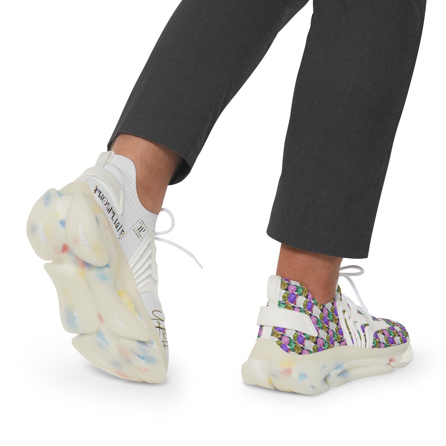 YaRacII PROSPERITY Luxe Mesh Sneakers