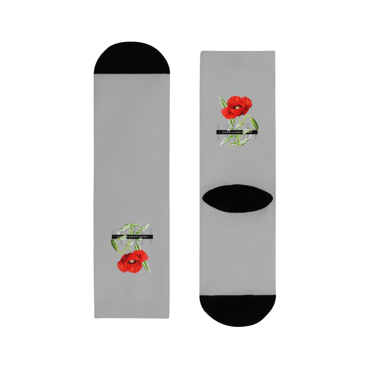 HLB EazII Rose Crew Socks