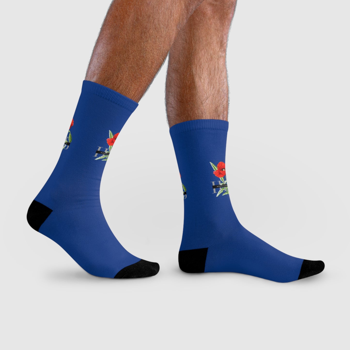 HLB Luxe Rose Crew Socks