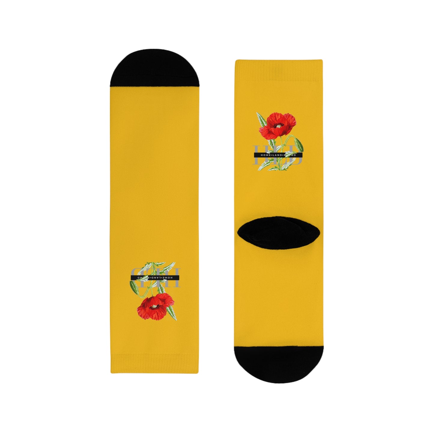 HLB EazII Rose Crew Socks
