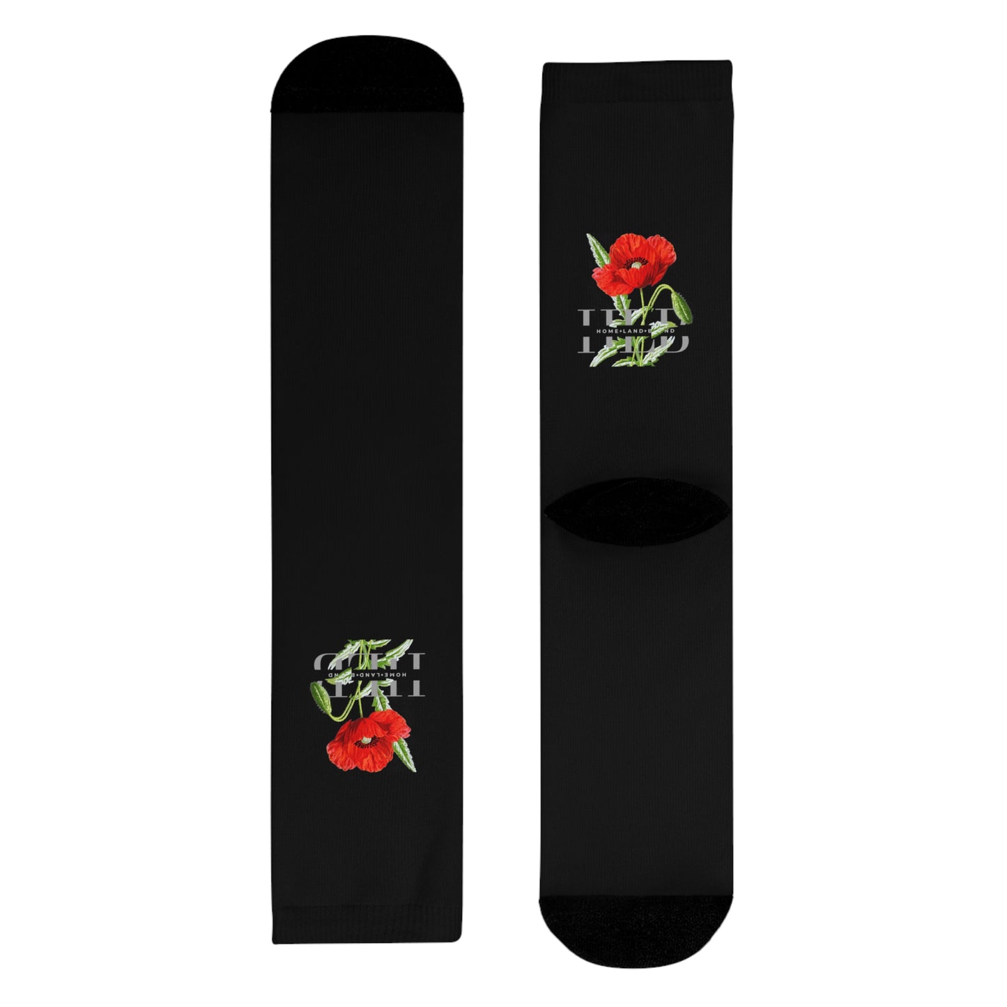 HLB EazII Rose Crew Socks