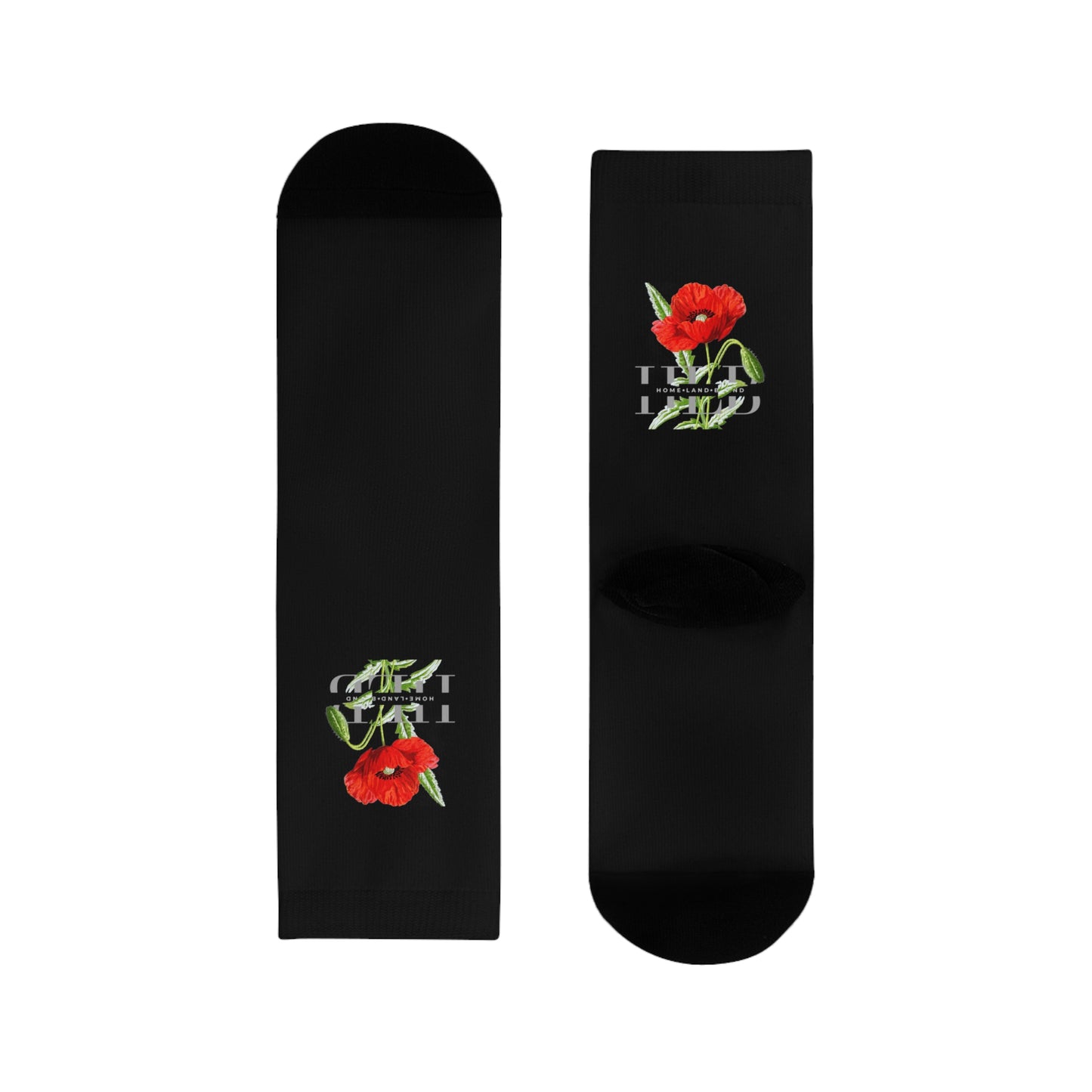 HLB EazII Rose Crew Socks