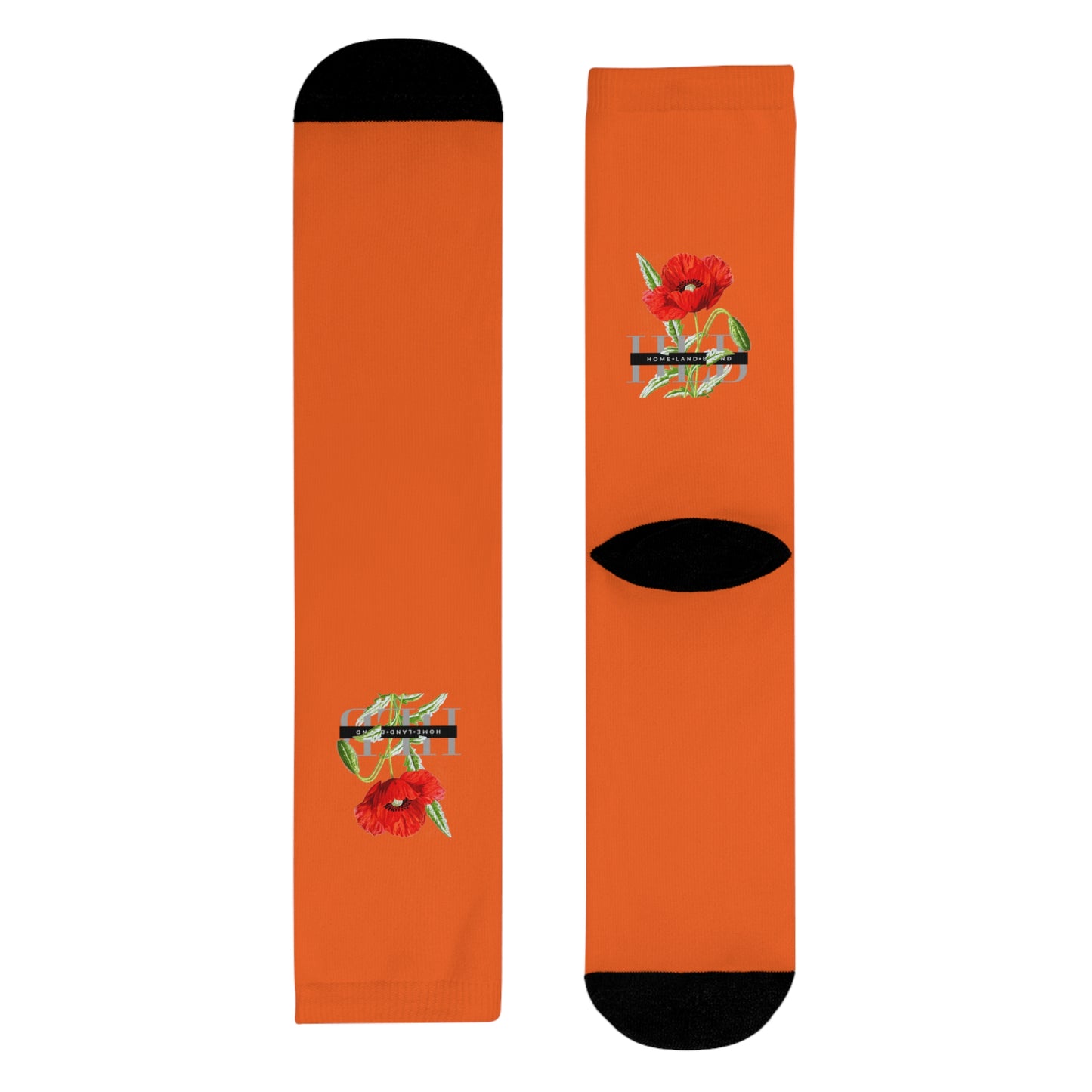HLB EazII Rose Crew Socks