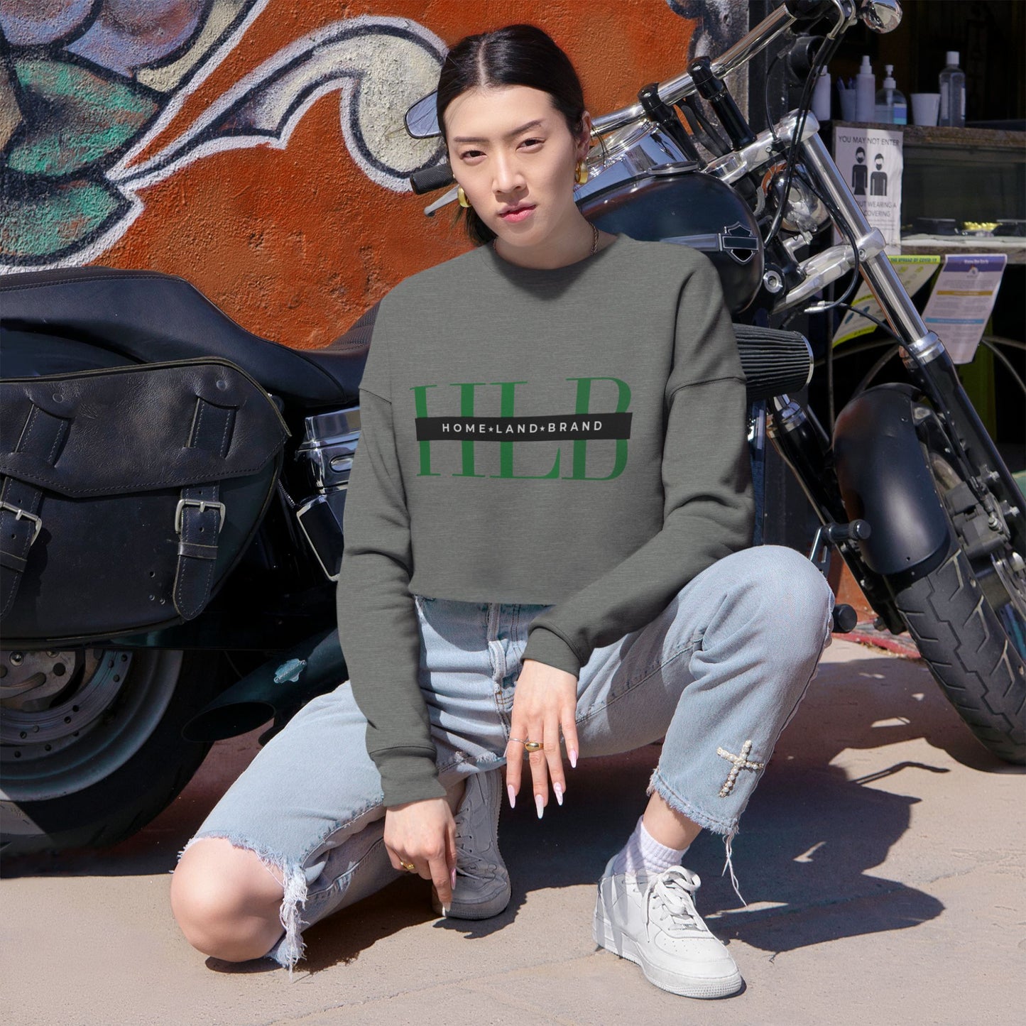 HLB Cropped Sweatshirt