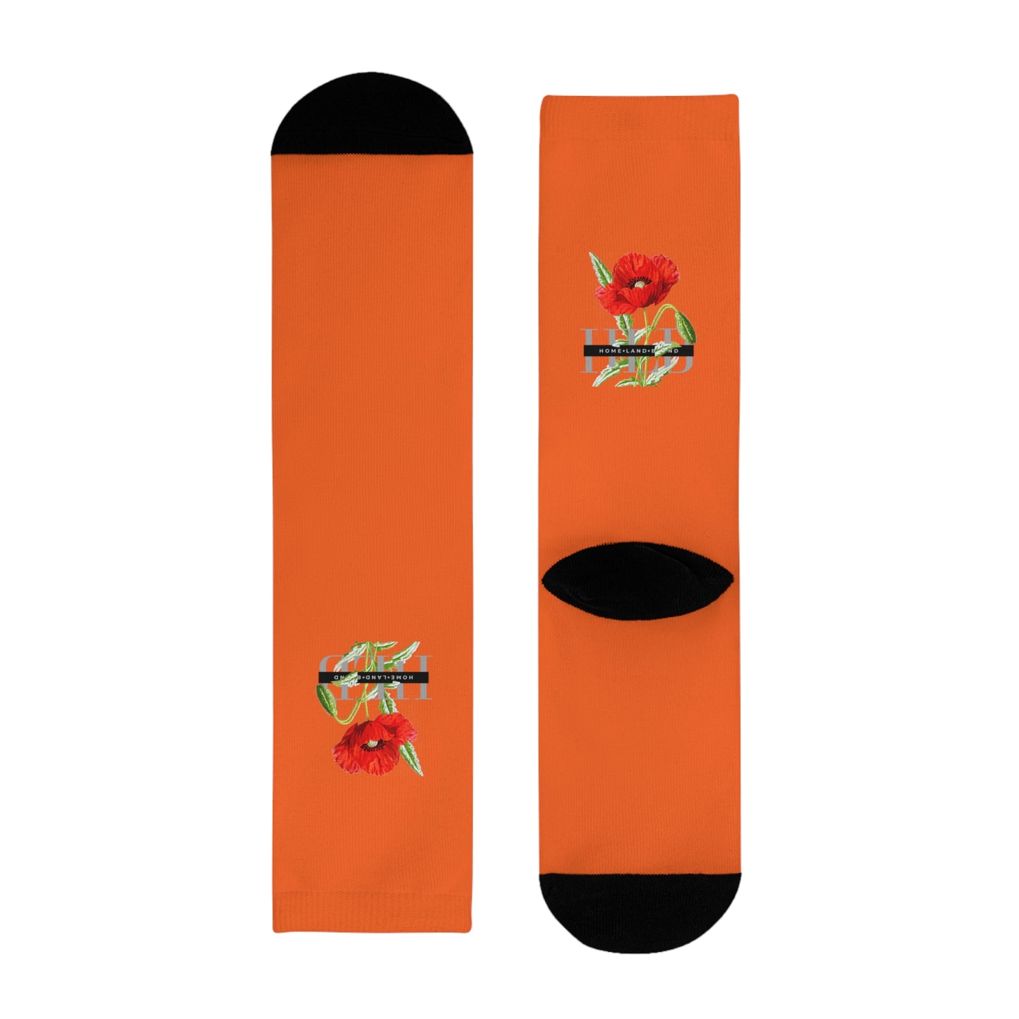 HLB EazII Rose Crew Socks