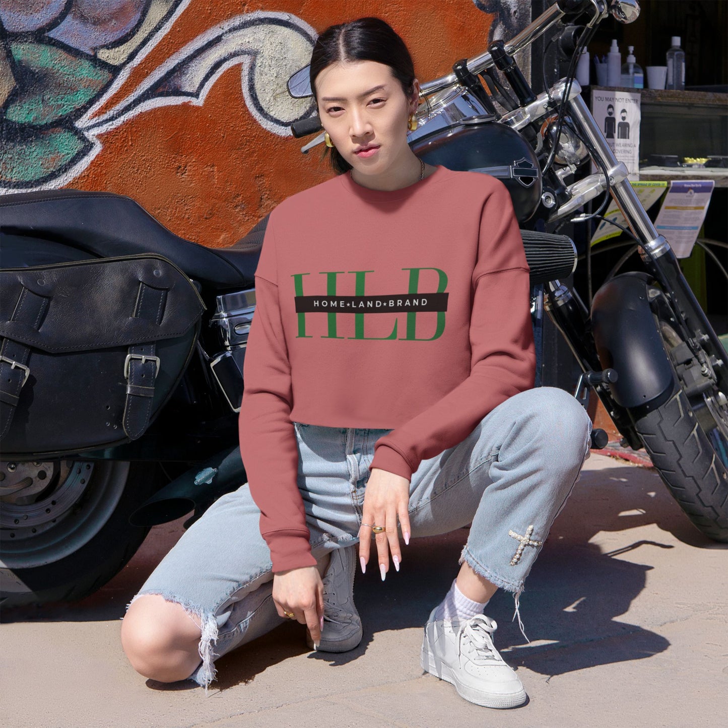 HLB Cropped Sweatshirt