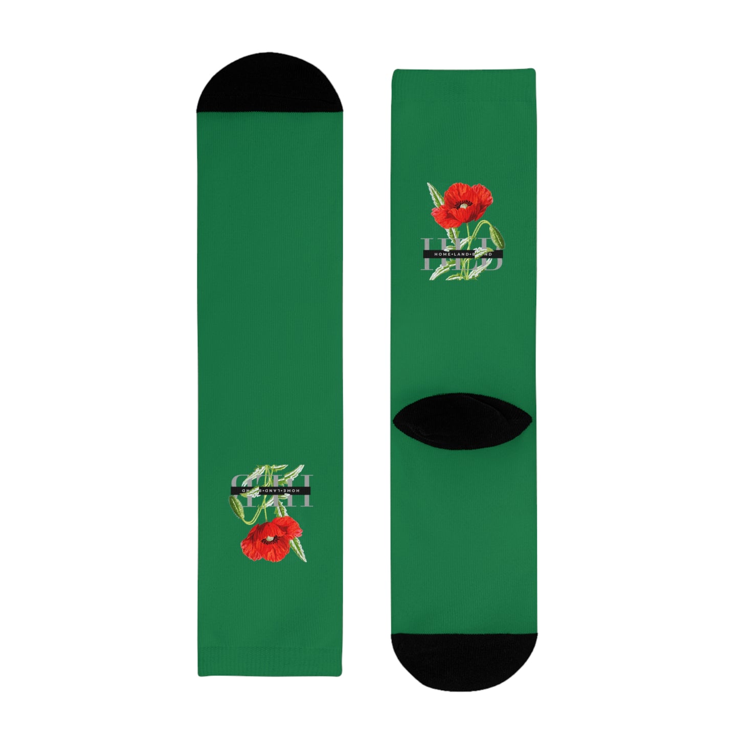 HLB EazII Rose Crew Socks