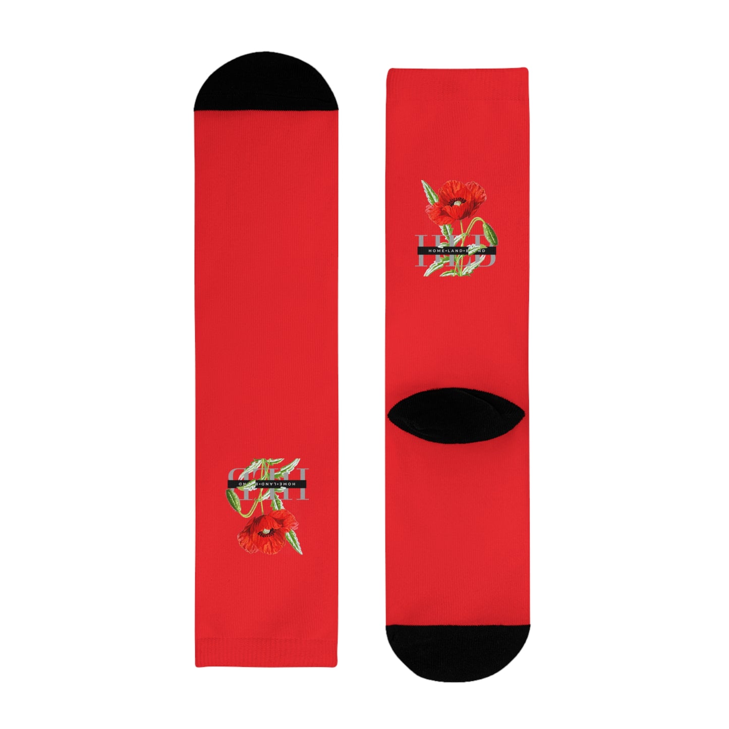 HLB EazII Rose Crew Socks