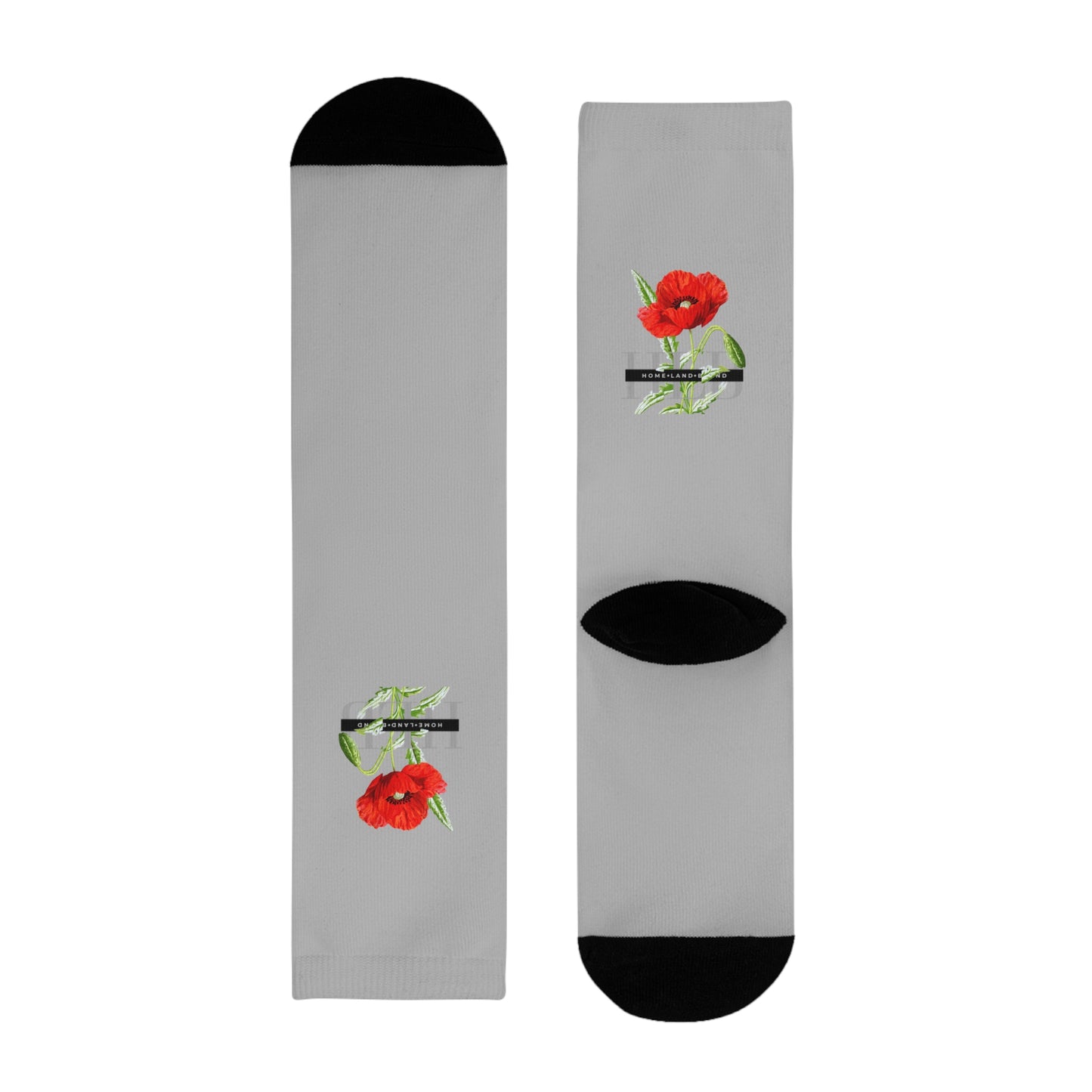 HLB EazII Rose Crew Socks