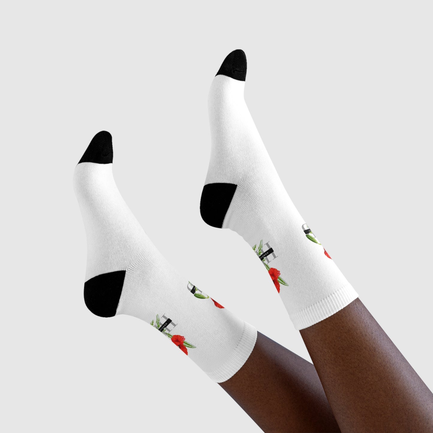 HLB EazII Rose Crew Socks
