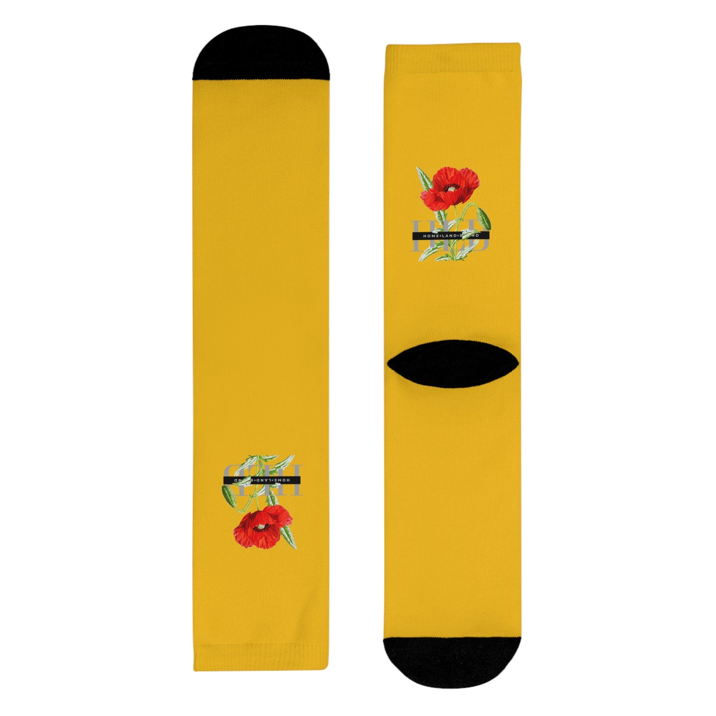 HLB EazII Rose Crew Socks