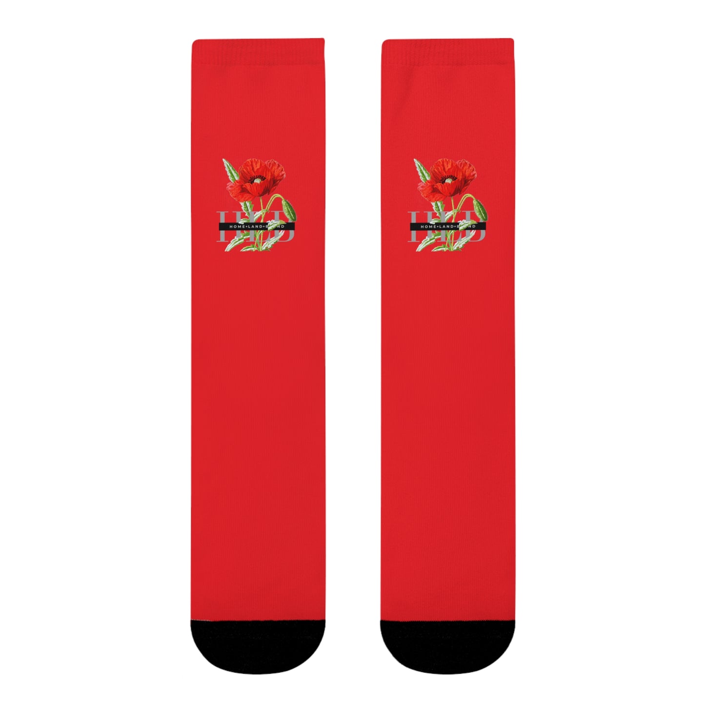 HLB EazII Rose Crew Socks