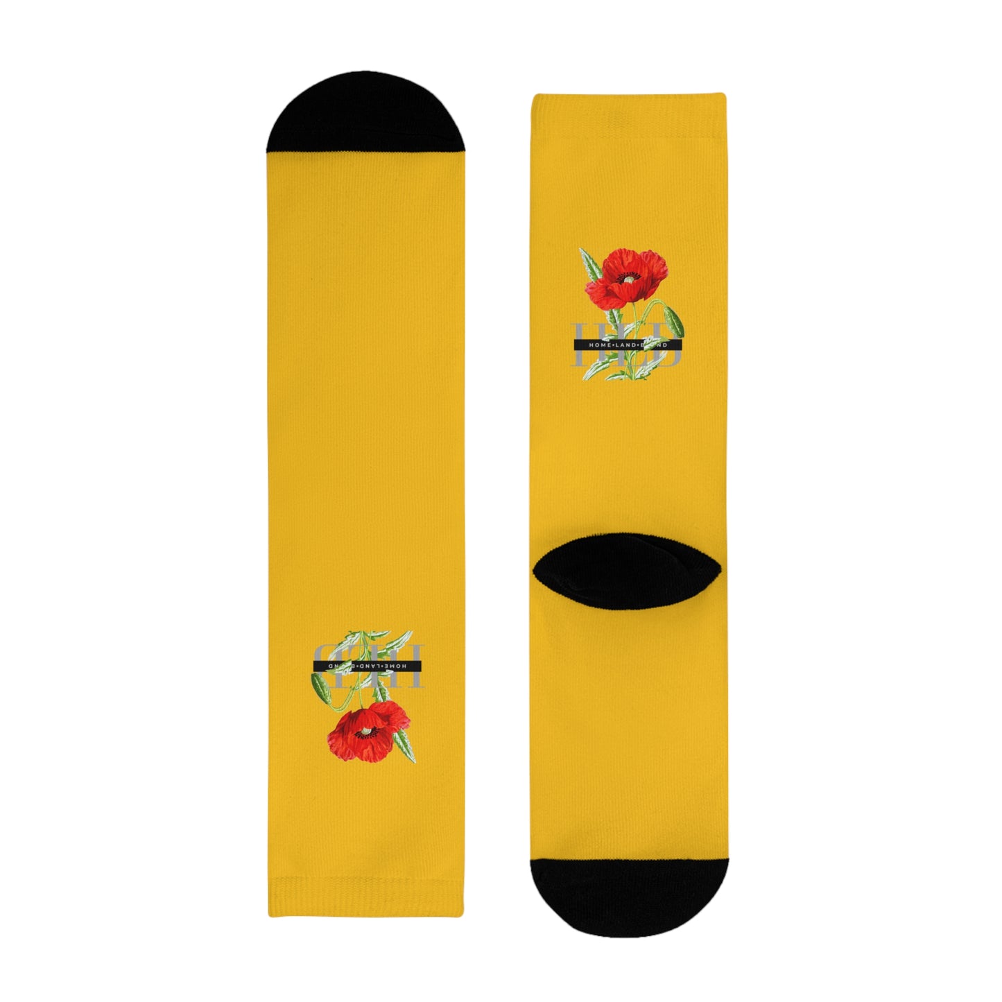 HLB EazII Rose Crew Socks