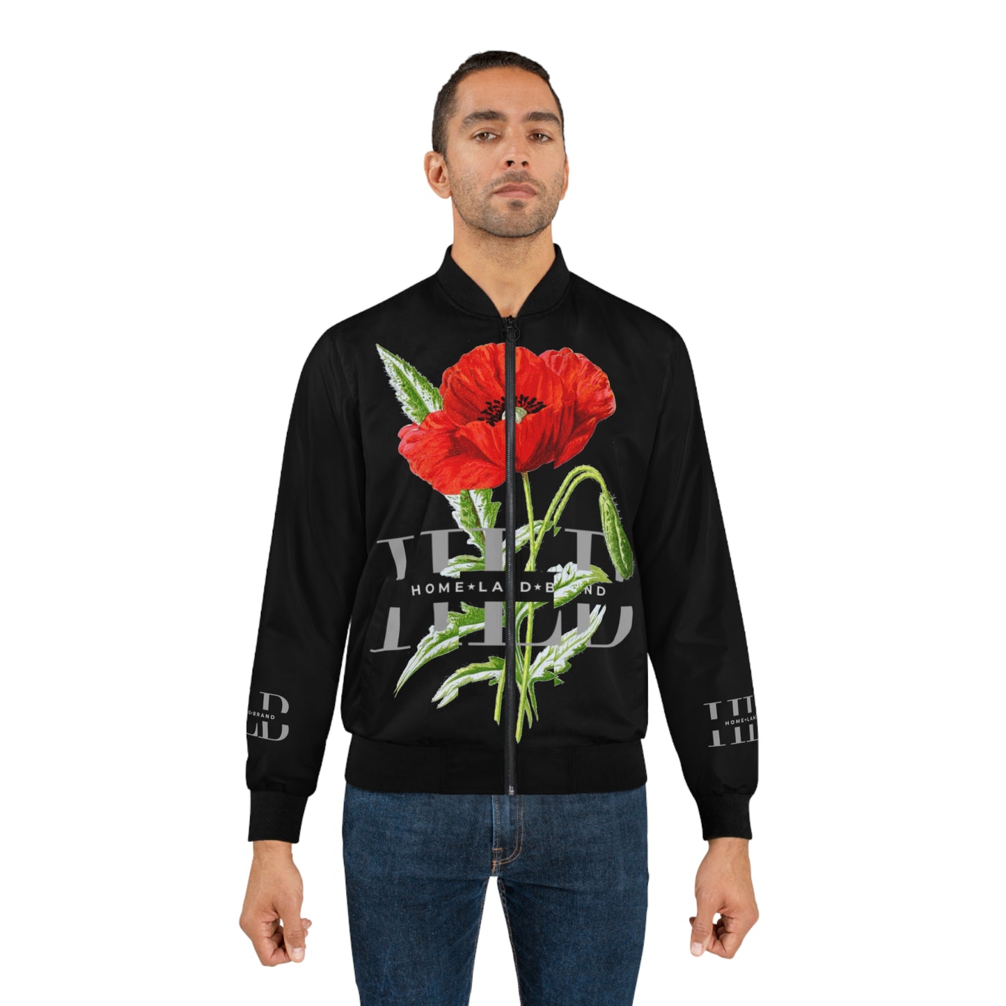 HLB Luxe Rose Bomber Jacket