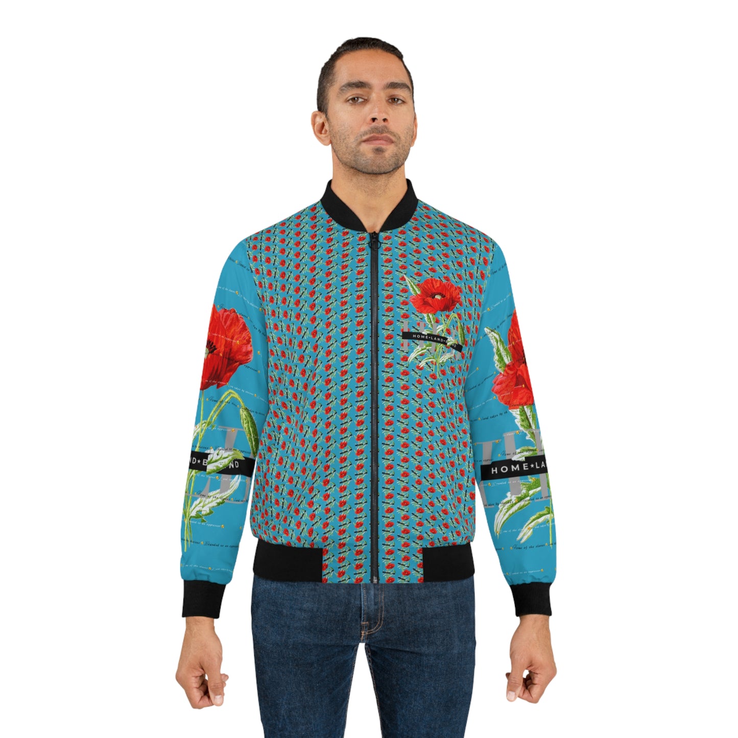 HLB Tiffany Rose Luxe Bomber Jacket