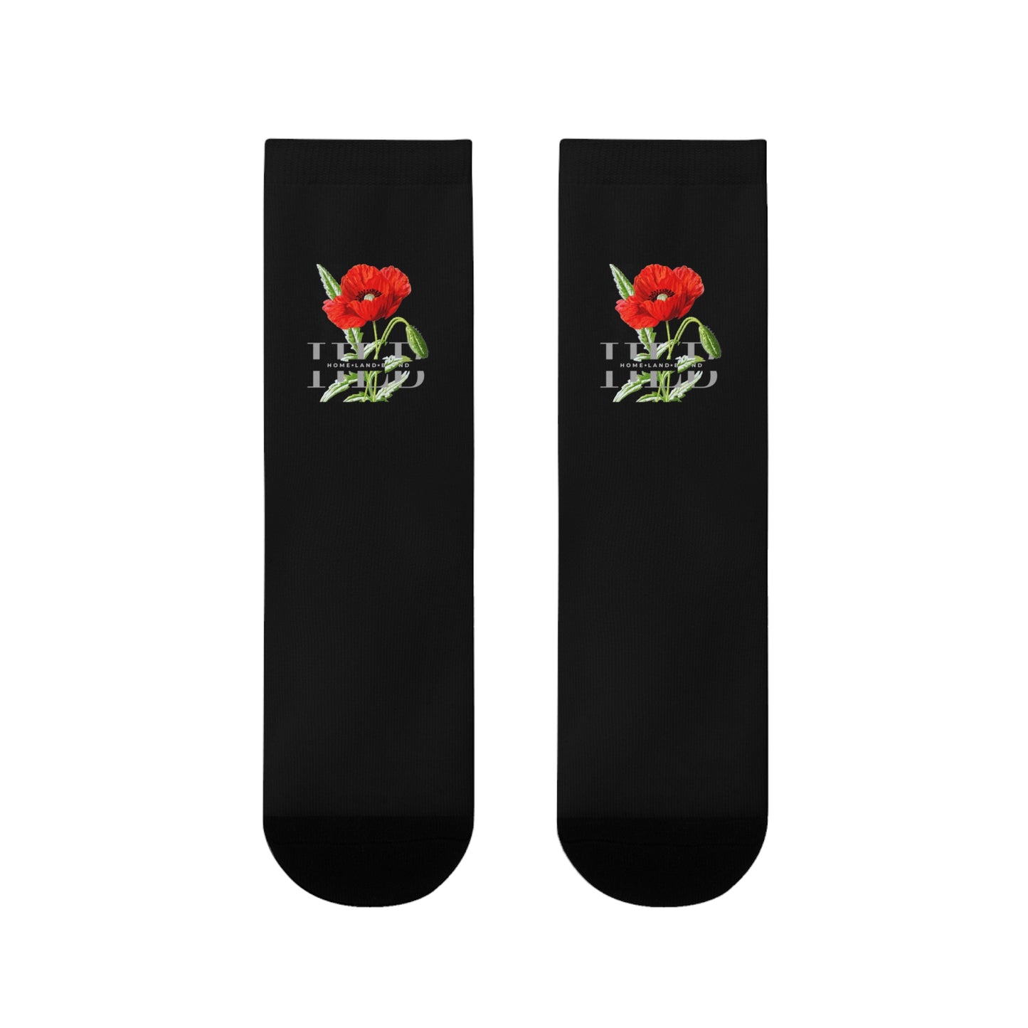 HLB EazII Rose Crew Socks
