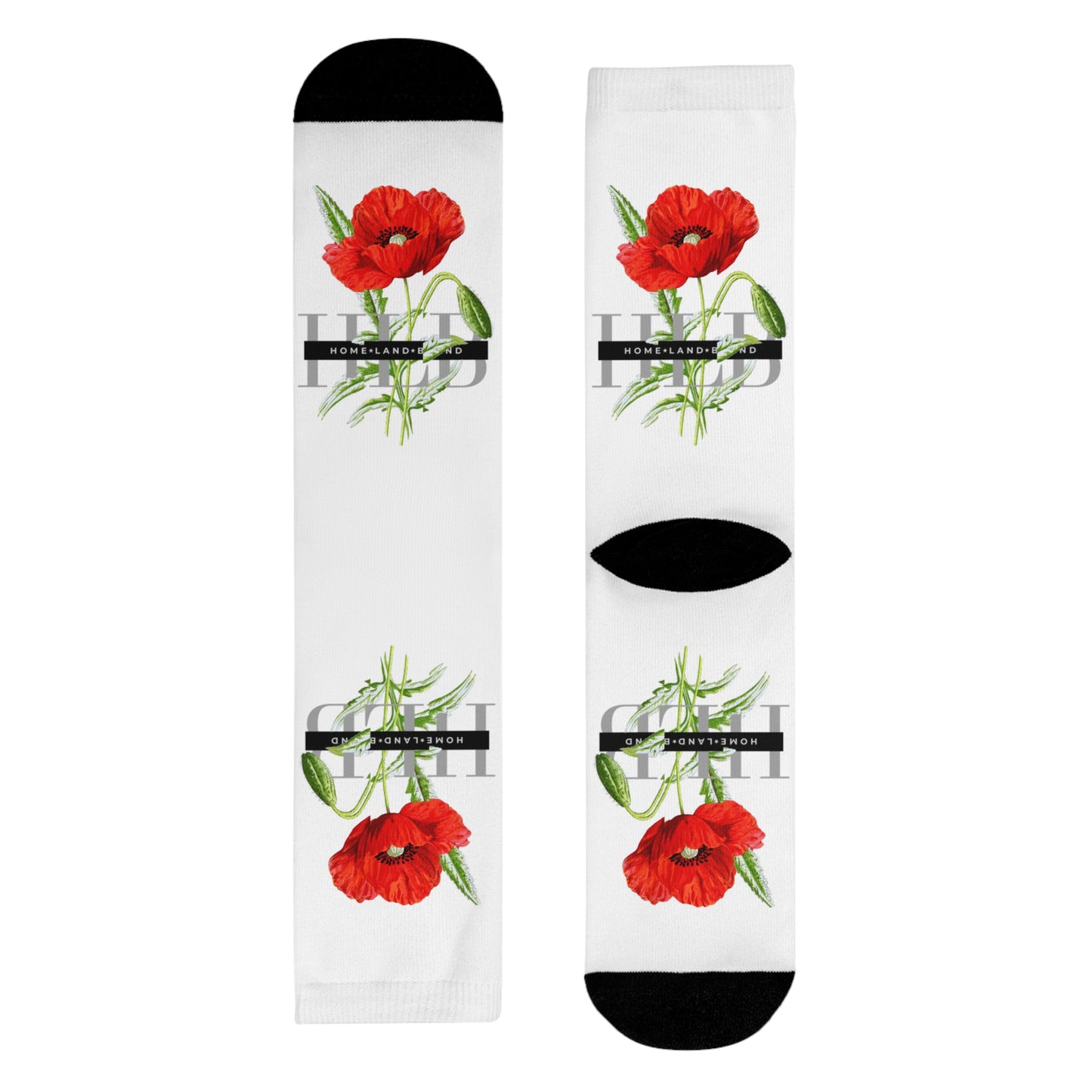 HLB Luxe Rose Crew Socks (LE)