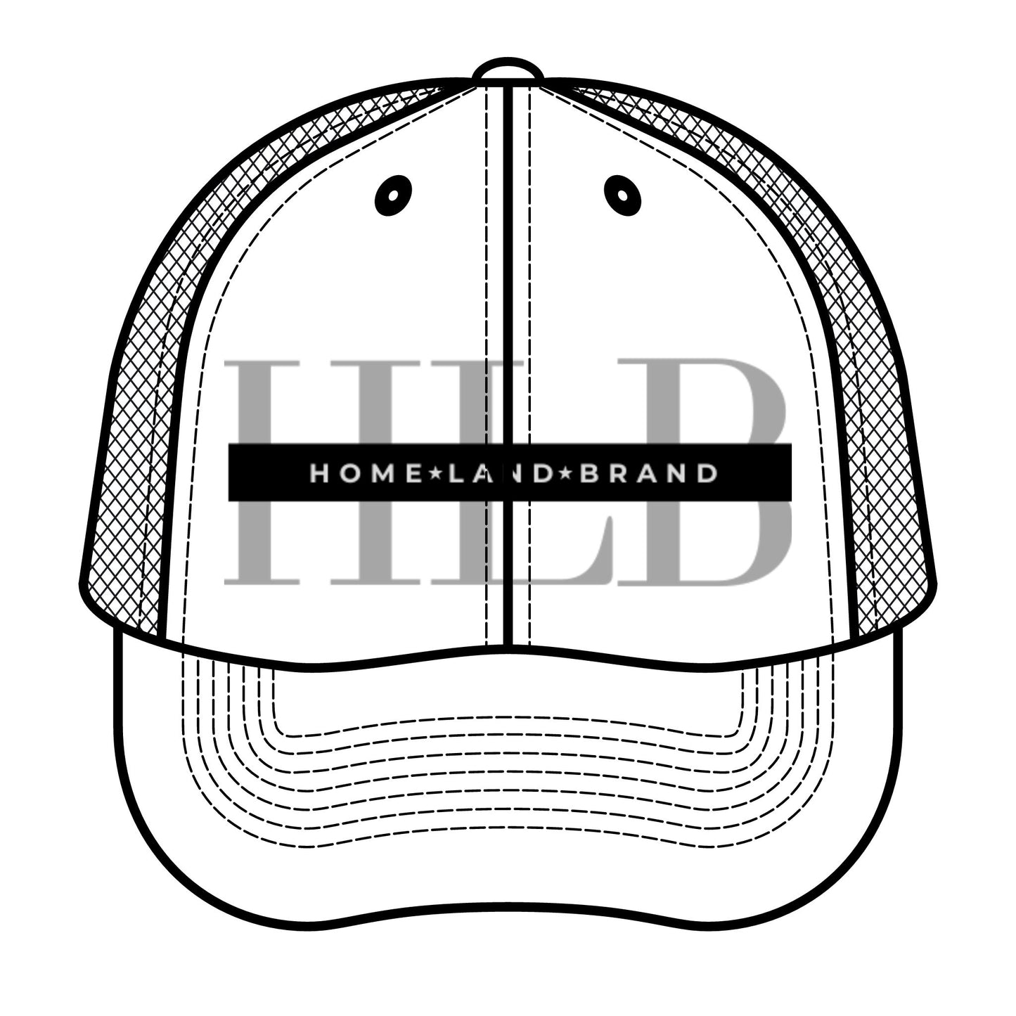 HLB Trucker Retro Hat