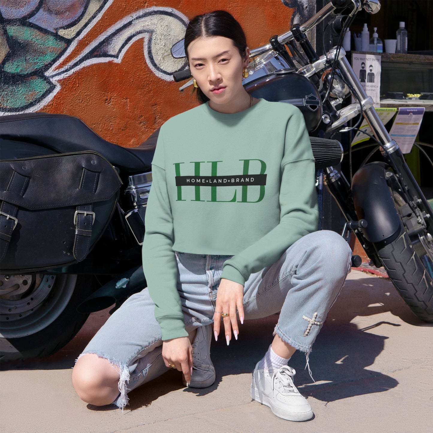 HLB Cropped Sweatshirt
