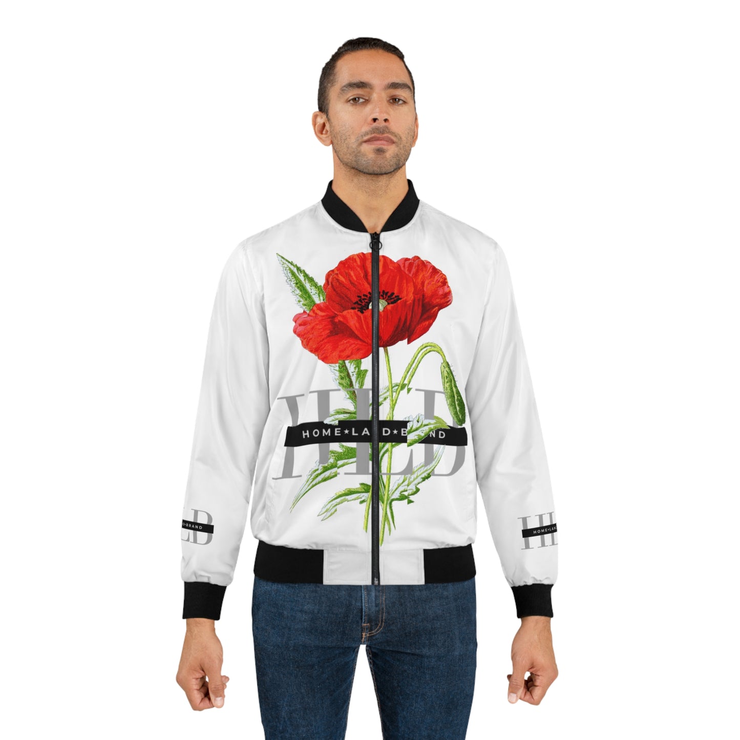 HLB Luxe Rose Bomber Jacket